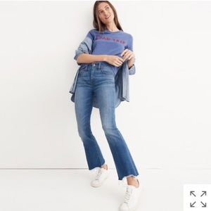 Madewell 10” High Riser Demi-boot Jean